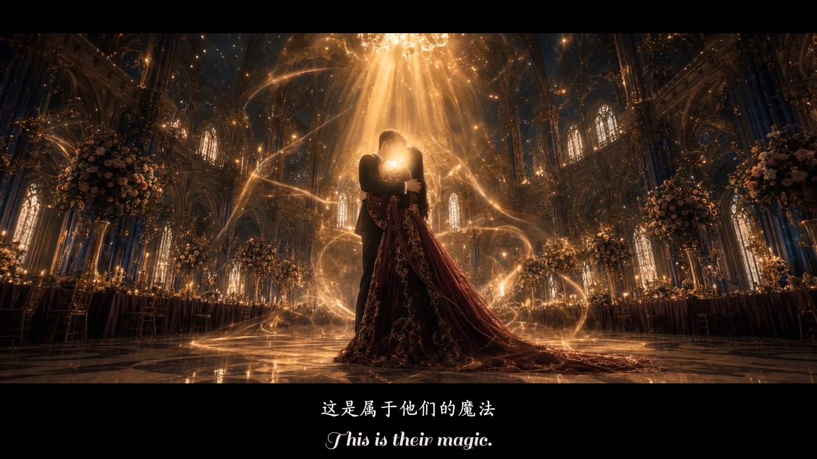 AI Wedding Sample · Harry Potter Style