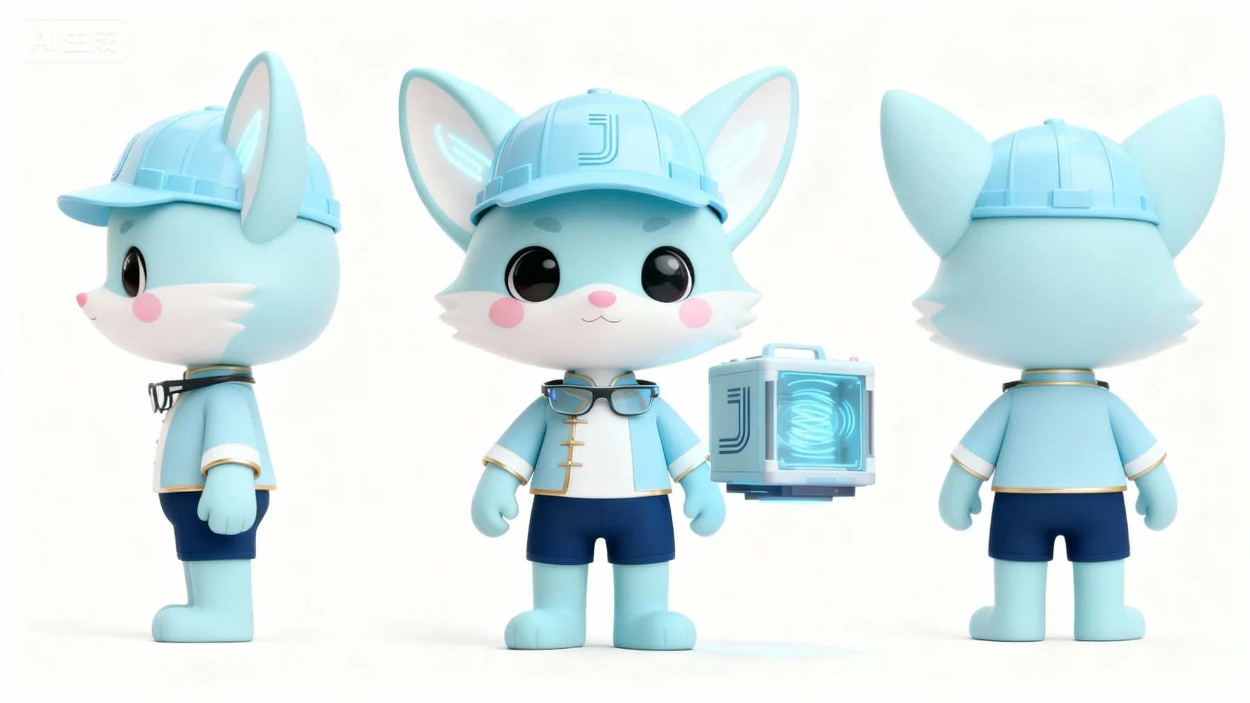 Mascot character turnaround